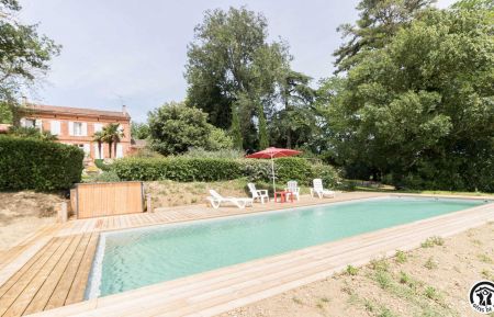 G&icirc;te n&deg;31G100863 Aurin - Haute-Garonne - Piscine.G&icirc;te.Le.Parc.Des.Moutous.Aurin.Lauragais