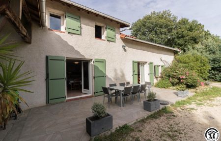 Terrasse.Gîte.La.Lande.Ponlat.Taillebourg.Comminges.Pyrénées Gîte n°31G100344 Ponlat-Taillebourg - Haute-Garonne - Terrasse.Gîte.La.Lande.Ponlat.Taillebourg.Comminges.Pyrénées