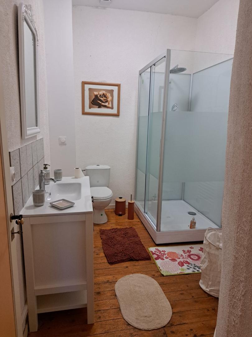 Salle.d'eau.WC.Chambre4personnes.Maison.D'Hôtes.Chez.Elisa.Le.Fousseret.Martres.Tolosane photo 15