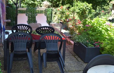 G&icirc;te n&deg;31G101659 Montclar-de-Comminges - Haute-Garonne - terrasse